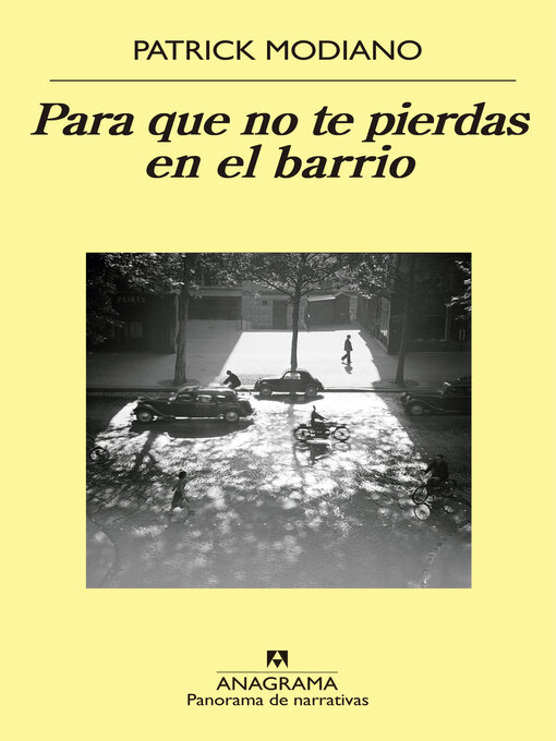 Cover image for Para que no te pierdas en el barrio